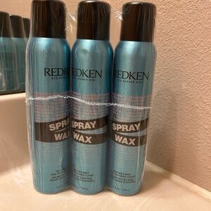 Redken Blue Spray Wax Trio